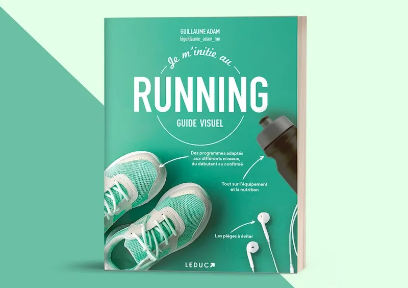 Couverture du livre Je m'initie au running de Guillaume Adam, éditions Leduc